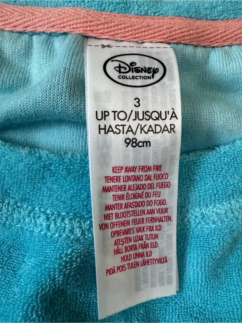 Disney Moana Toddler Girls Terry Cloth Swim Cover-Up romper/dress.